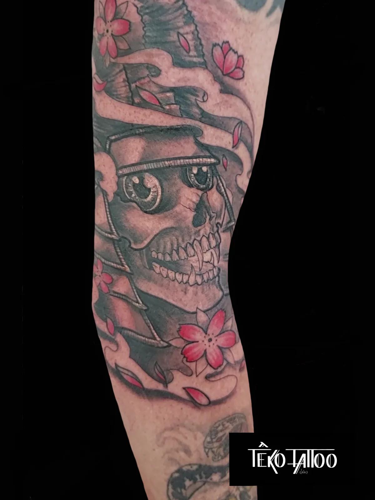 jap № 06 — tatouage par Léo, Têko Tattoo, Linas