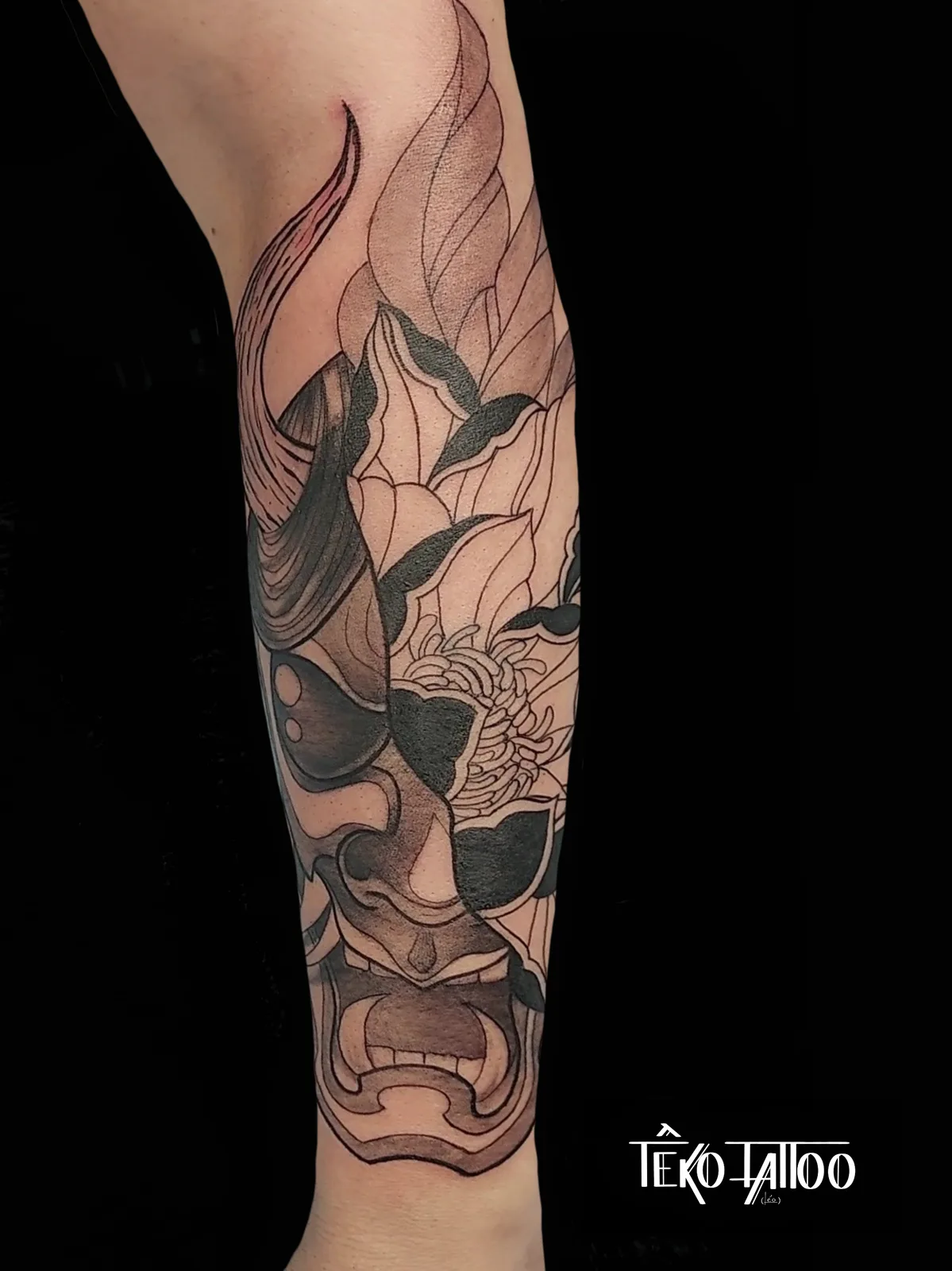 jap № 05 — tatouage par Léo, Têko Tattoo, Linas