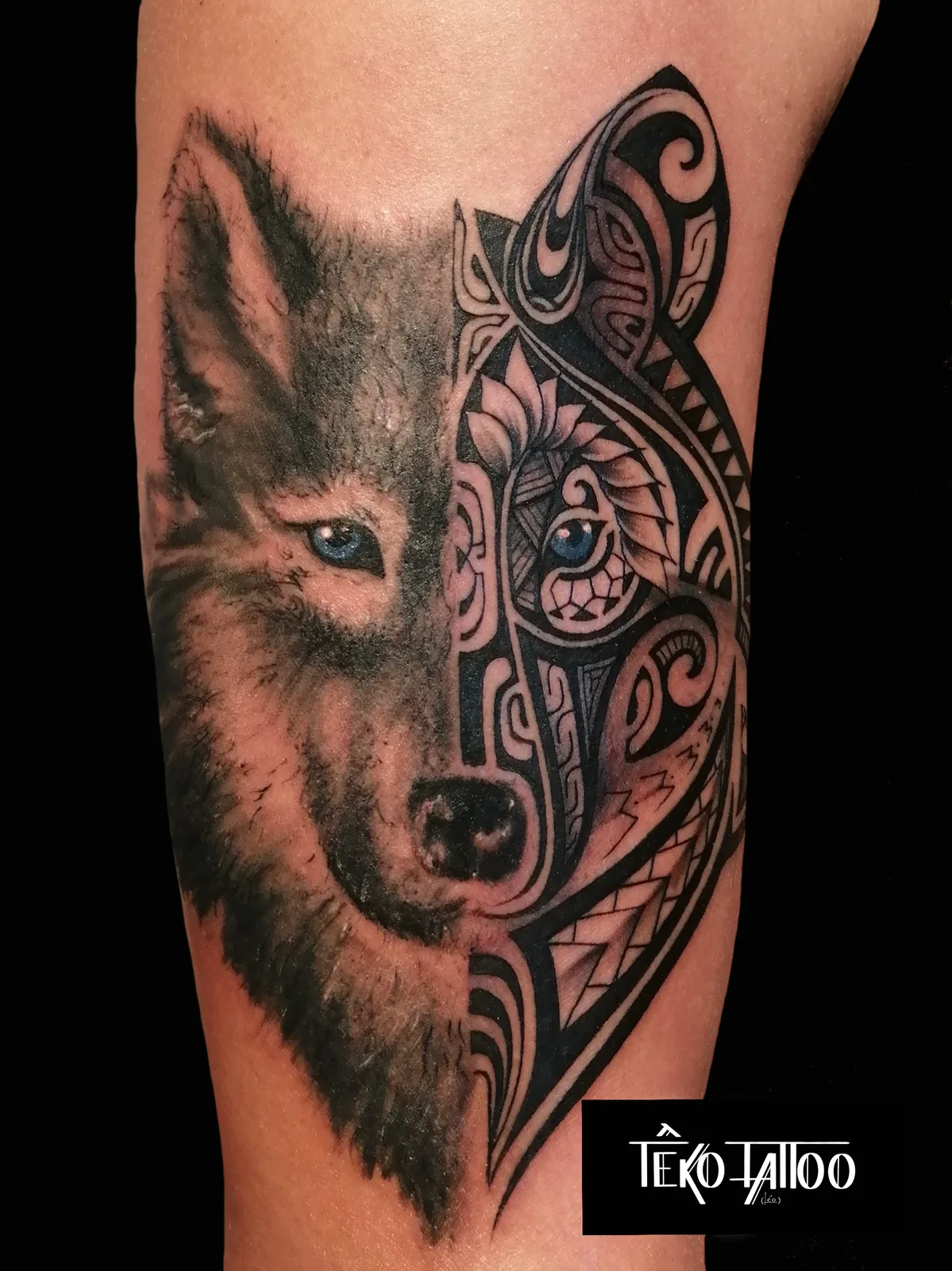 polynesien № 12 — tatouage par Léo, Têko Tattoo, Linas
