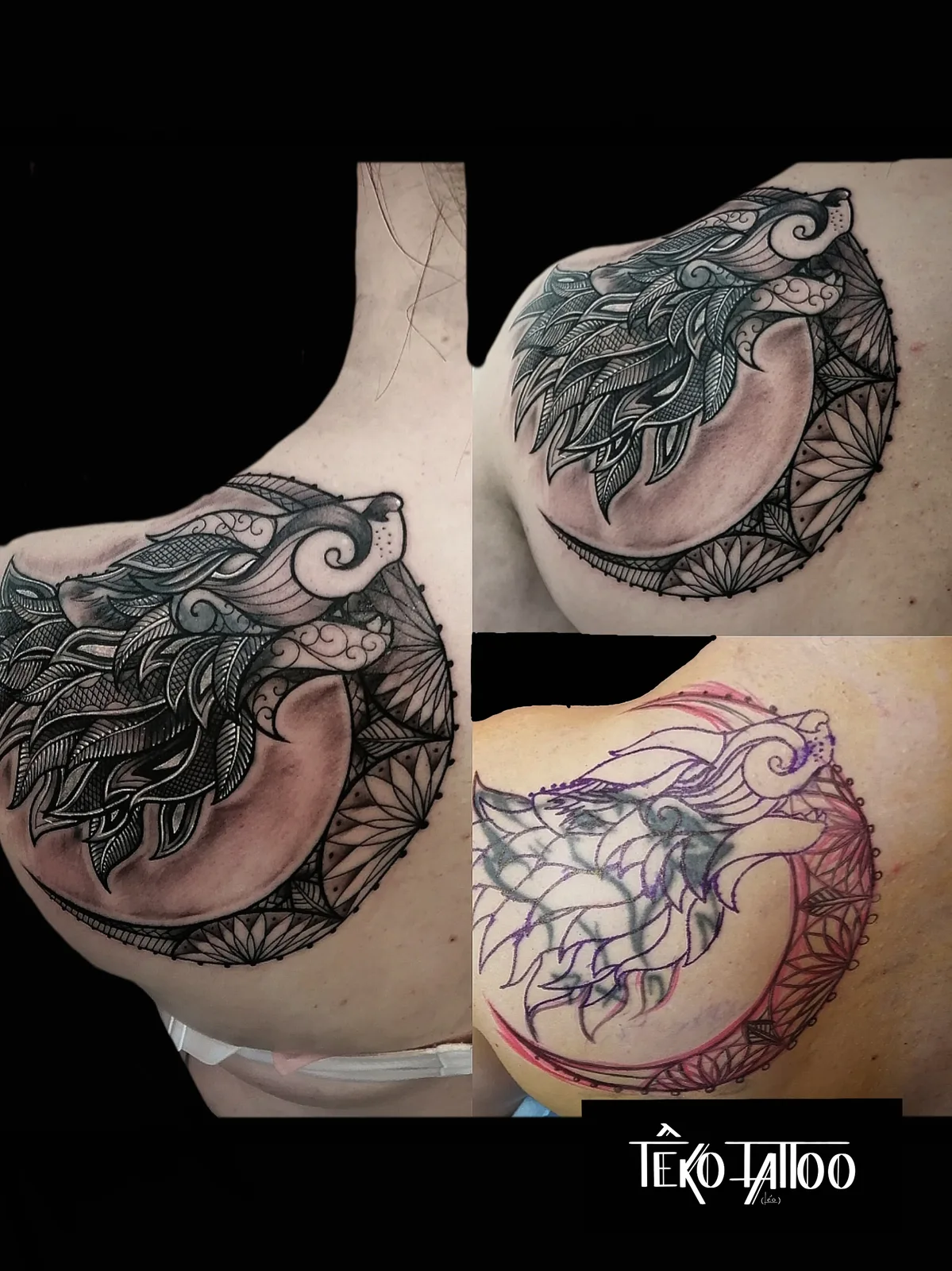 recouvrement № 04 — tatouage par Léo, Têko Tattoo, Linas